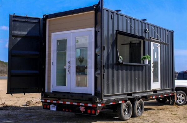 20 voet container op wielen-nieuw
